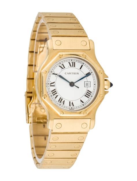 cartier santos octagon watch price